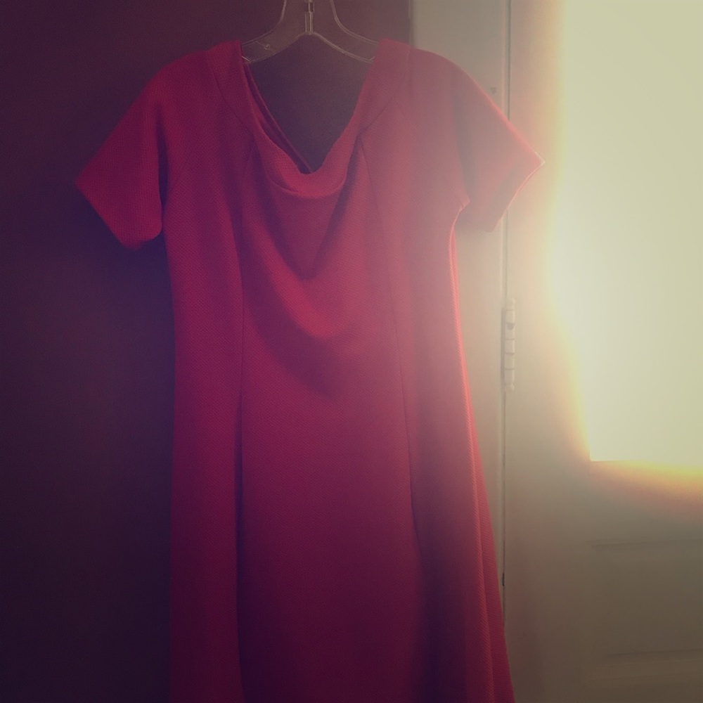 Orange dress
